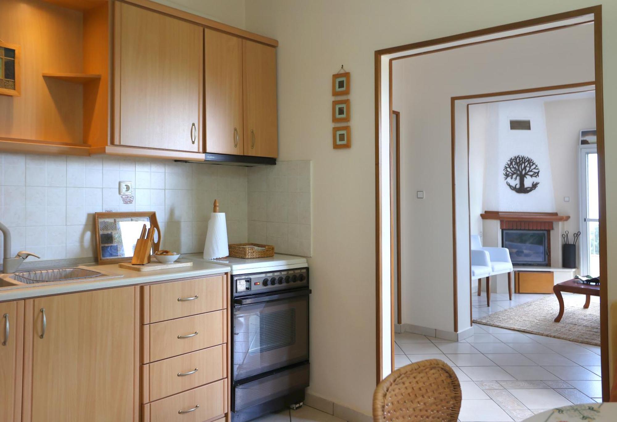Olympus Beach Aigani Family House Экстерьер фото